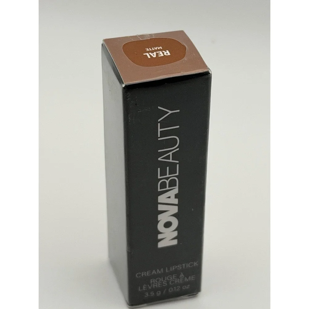 NOVABEAUTY Cream Lipstick -‎ REAL MATTE  NEW 0.12oz/3.5g